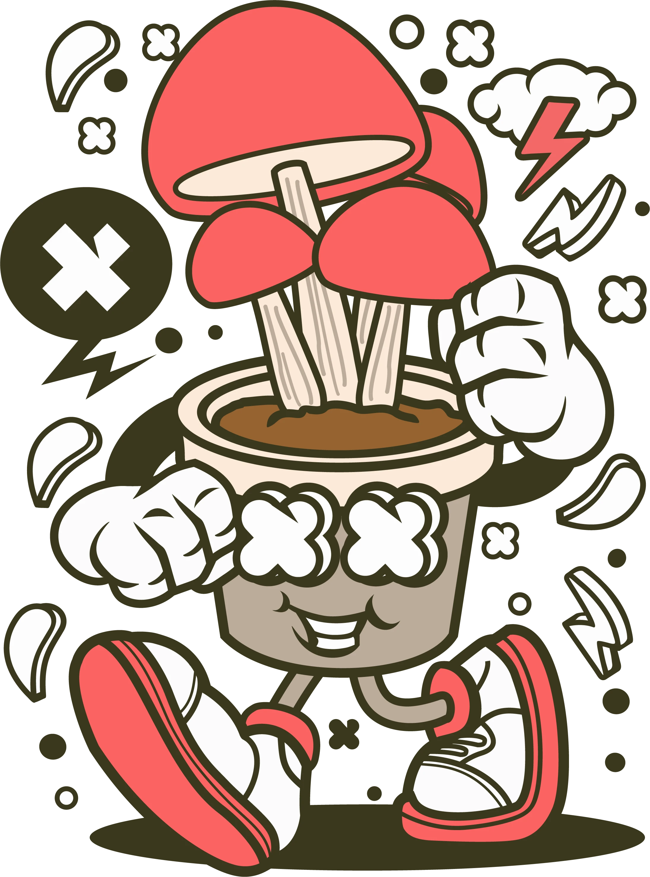 Mushroom Cartoon | Heat Transfer