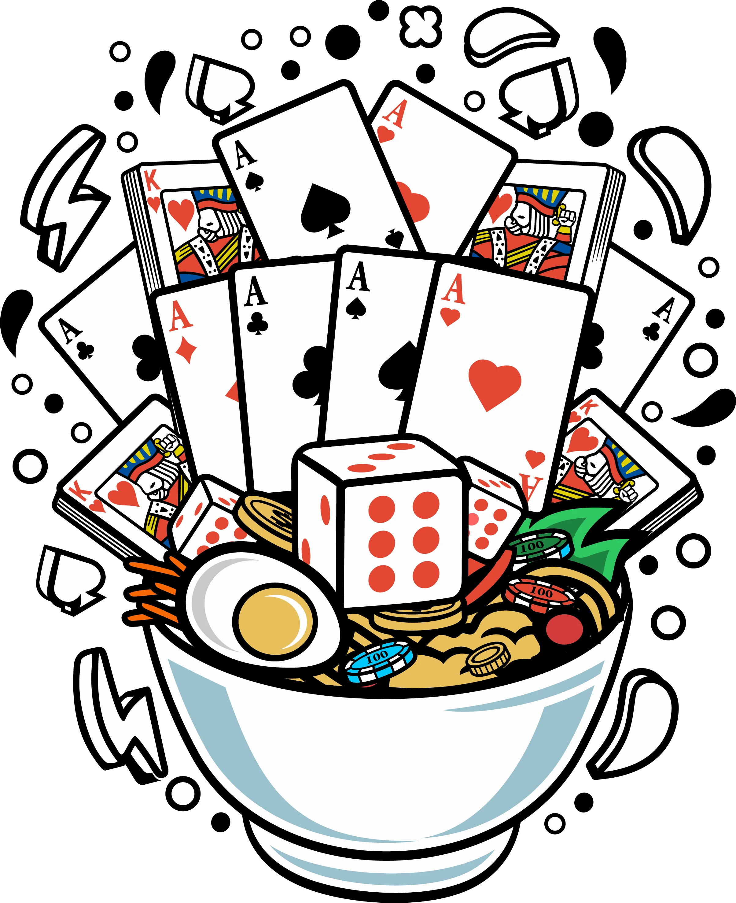 Ramen Poker | Heat Transfer