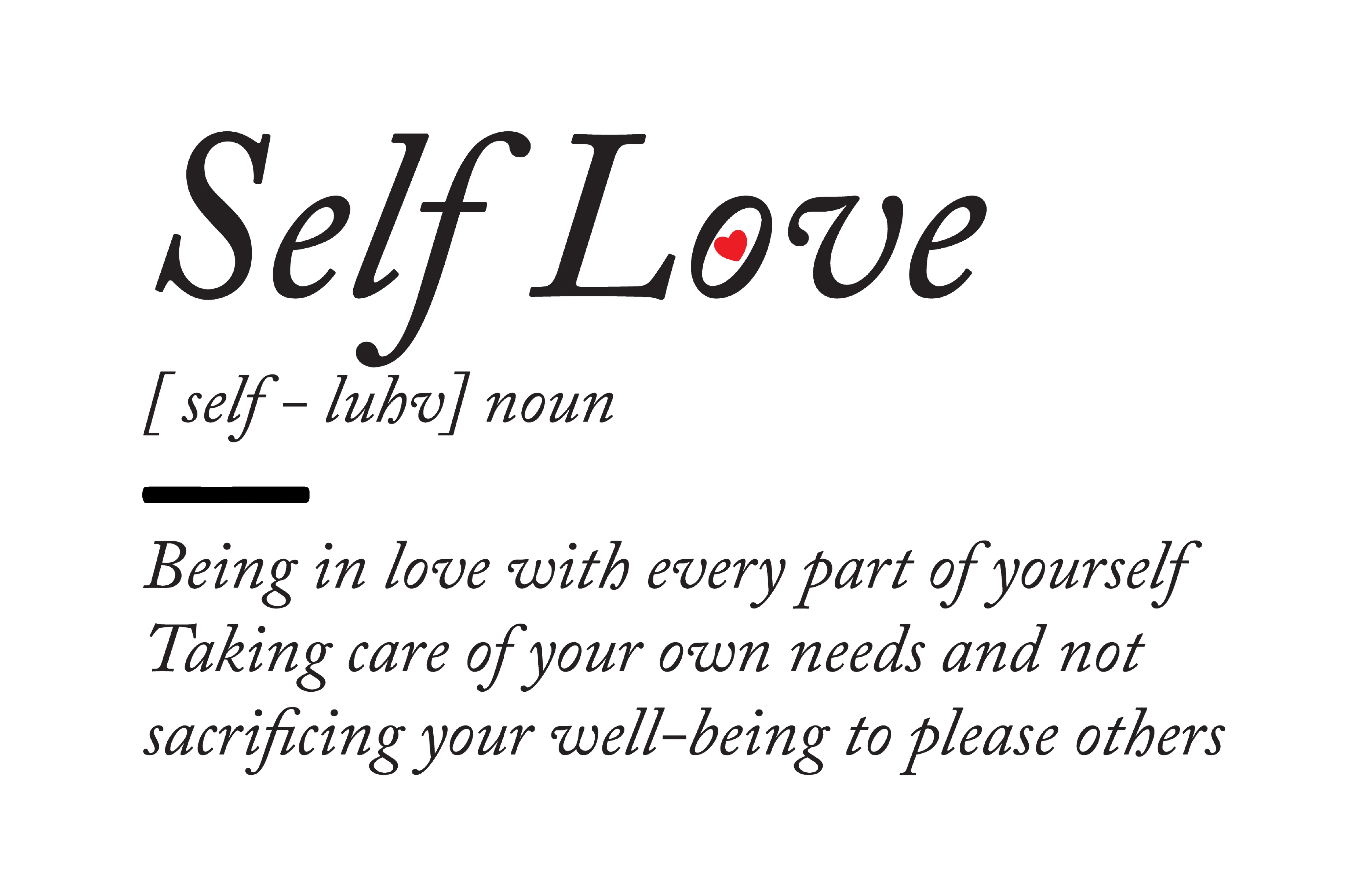 Self Love Definition Heat Transfer