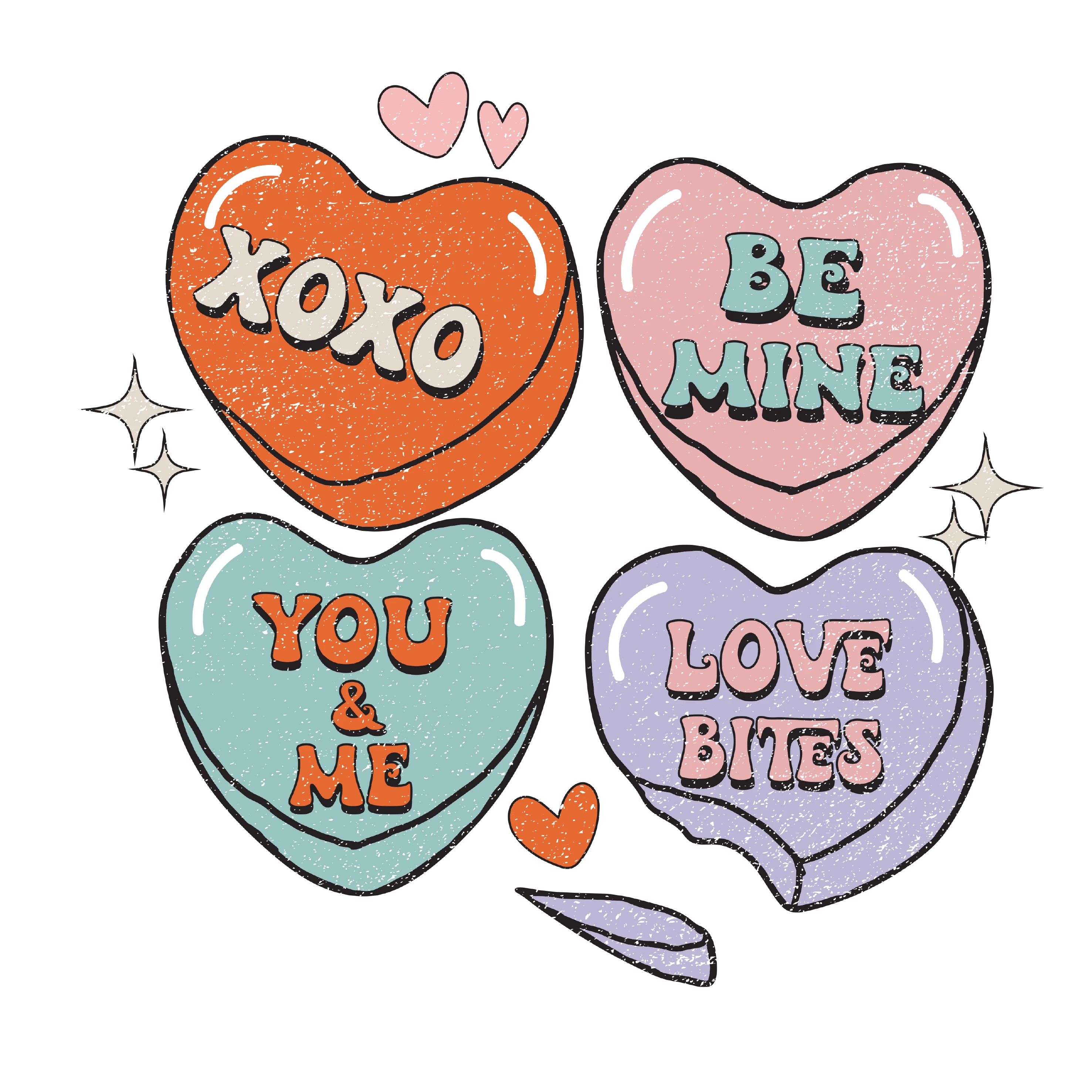 Be Mine Retro Transfer