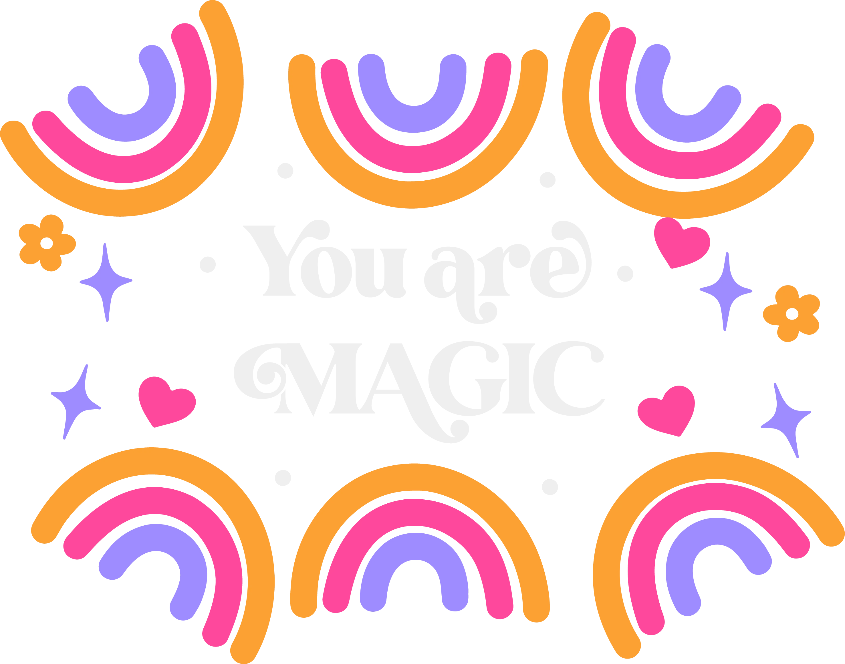 You Are Magic - iron on transfer - heat transfer - t-shirt transfer - Dead Set Threads