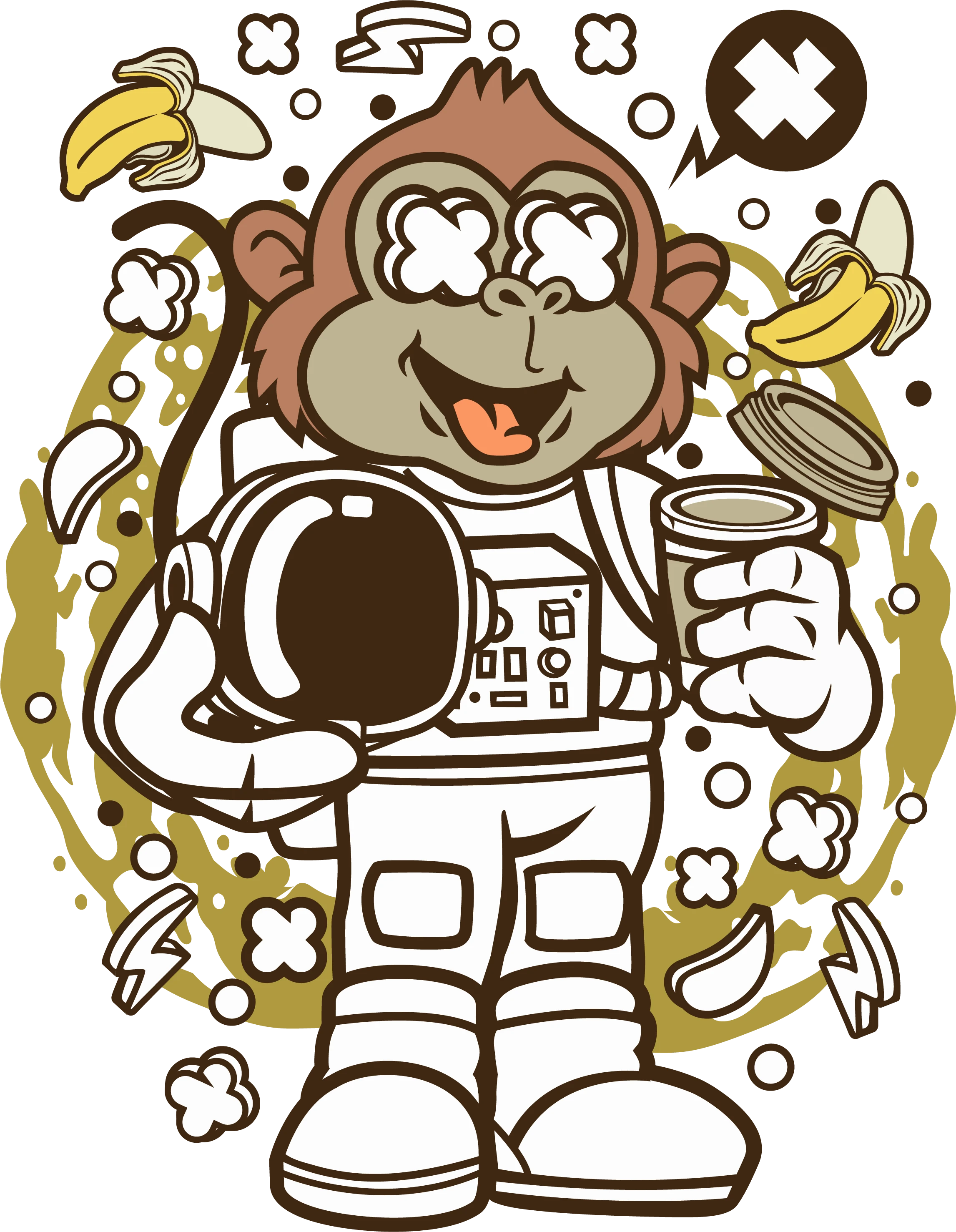 Monkey Astronaut Cartoon | Heat Transfer